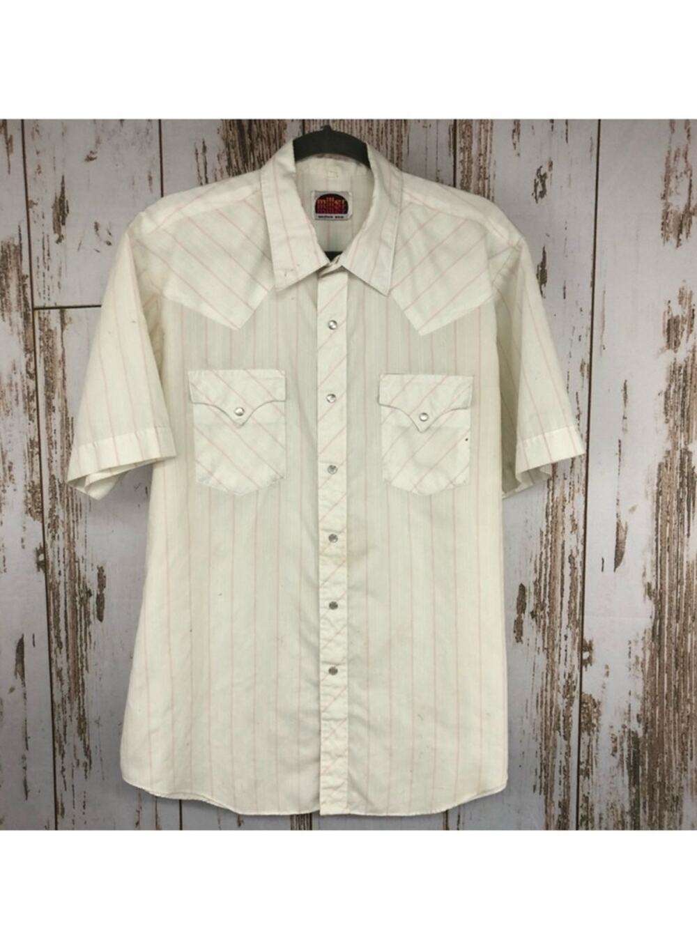 Vintage, Miller Miller Miller Shirt, Size 17. In good used condition!